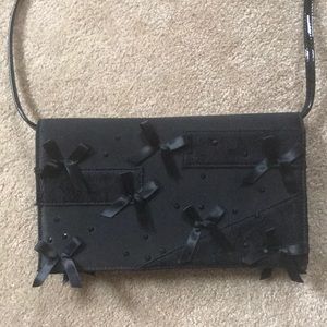 Prabal Gurung Black purse with sparkles